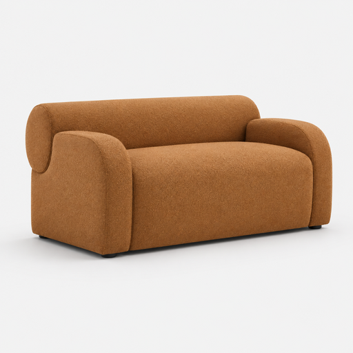 [HG-3661-2S-BR] Crown - Divan 2 places